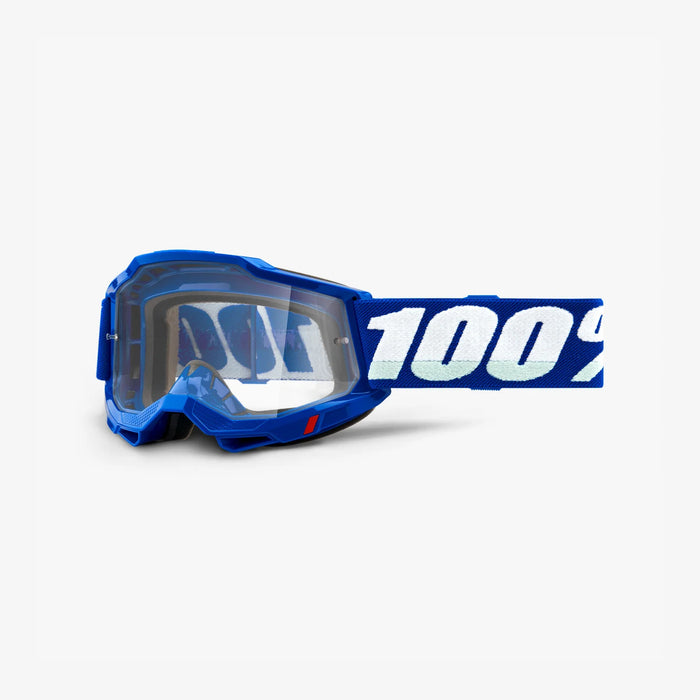 100% ACCURI 2 MX Goggles (Blue Clear Lens)