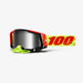100% RACECRAFT 2 MX Goggles (Wiz Flash Silver Lens)