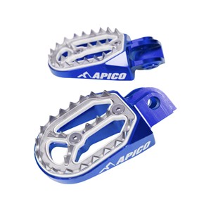 Apico PRO BITE Footpegs (Blue | KTM/HUSQVARNA/BETA/SHER/GAS) 