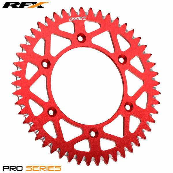 Rear Sprocket 48T (Red) for Honda CR125-500, CRF250-450 (1983-2022) by RFX