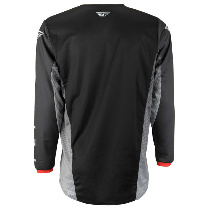 Fly 2023 Kinetic Kore Motocross Jersey (Colour: Black/Grey | UK Size: L)