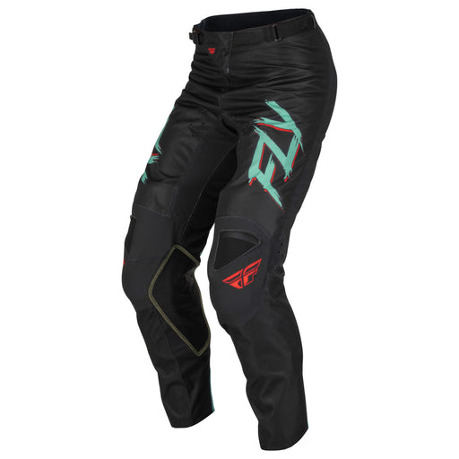 Fly 2023 Kinetic S.E. Rave Motocross Pants (Colour: Black/Blue/Red | UK Size: 30)