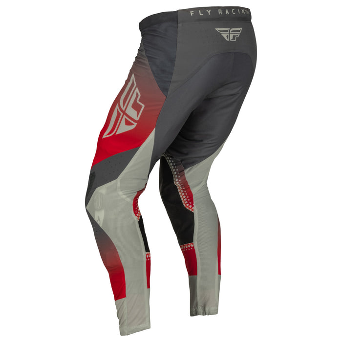 Fly 2023 Lite Motocross Pants (Colour: Red/Grey | UK Size: 34)