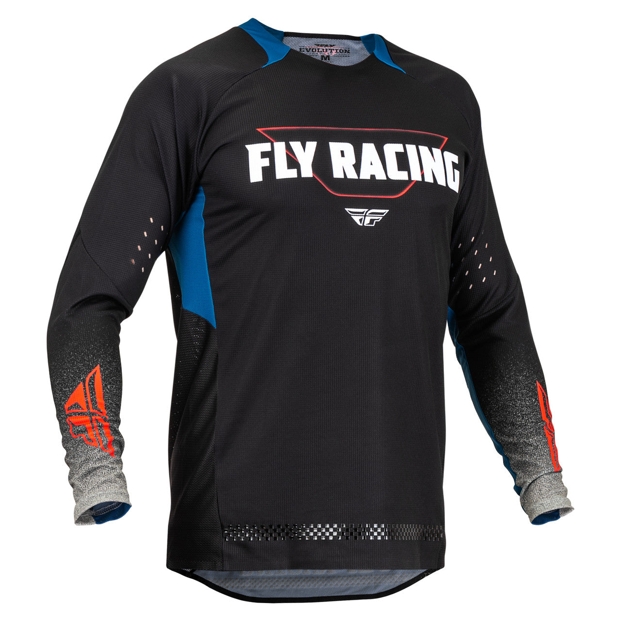 Fly 2023 Evolution DST Jersey (Colour: Black/Grey/Blue | UK Size: L)