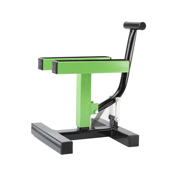 Motocross Pro Single Pillar H Lift up Bike Stand by RFX (Green)