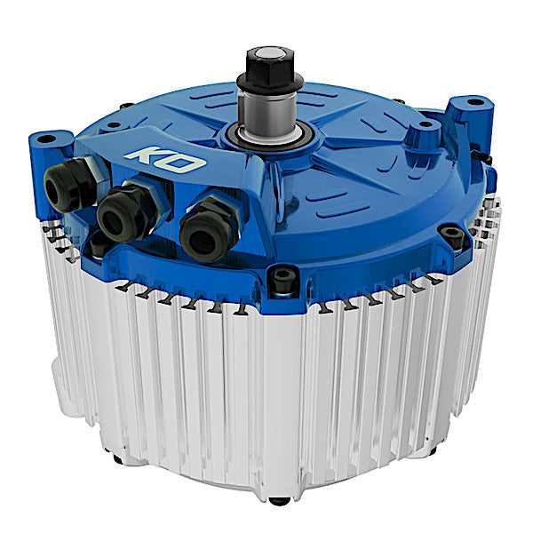 KO MOTO 35KW MOTOR BACK BLUE