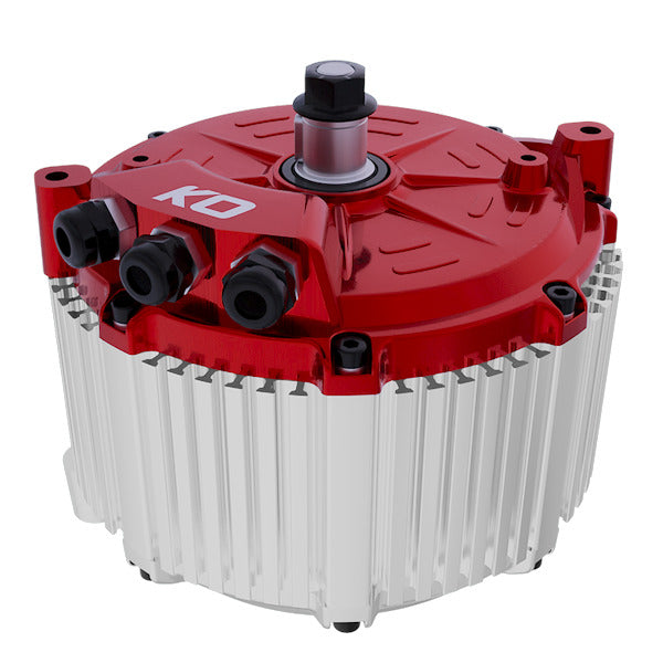 KO MOTO 35KW MOTOR BACK RED