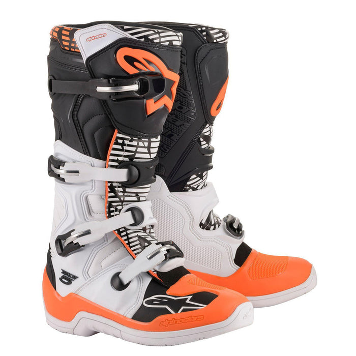 Orange on sale mx boots