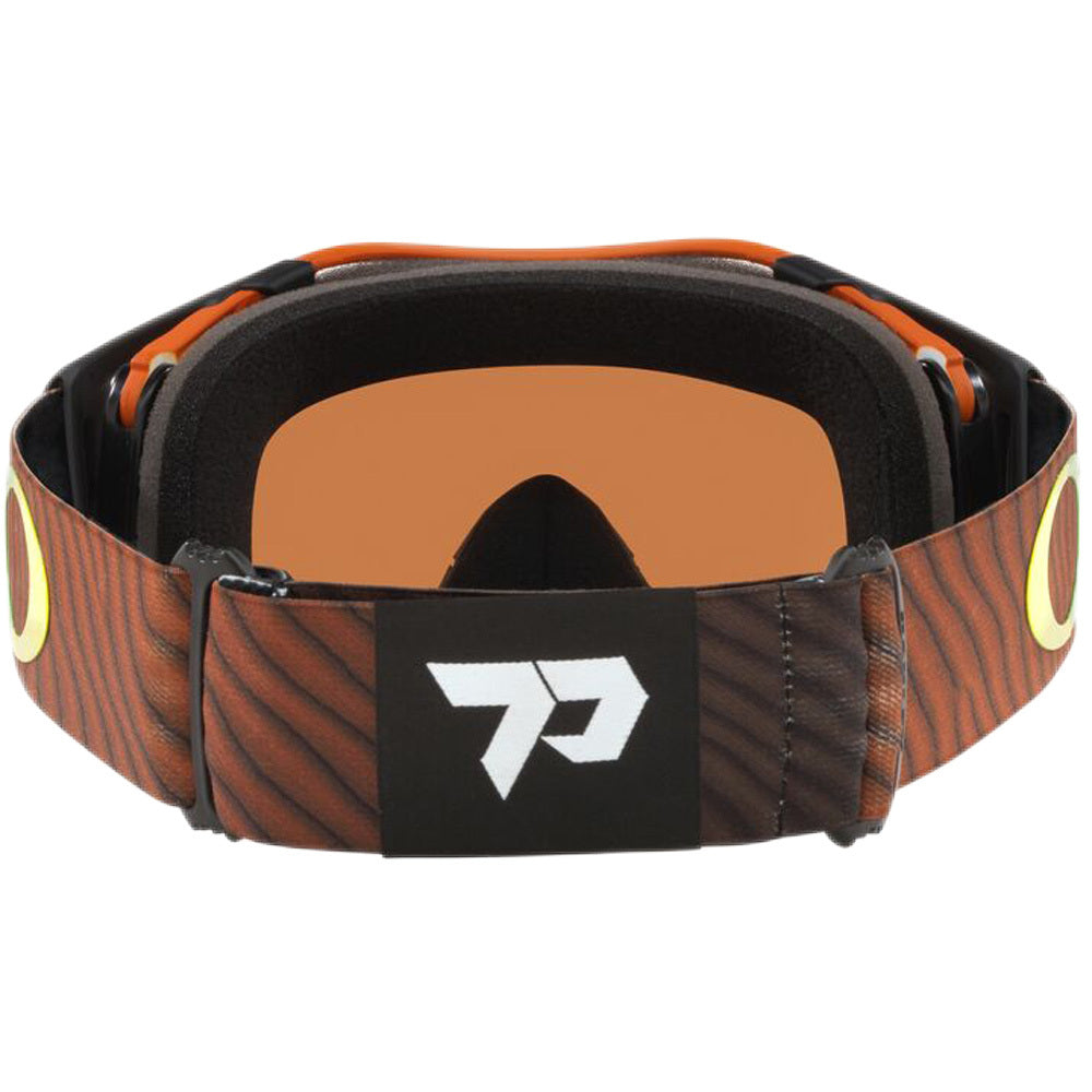 Oakley Airbrake Motocross Goggles (Toby Price Signature Oasis Orange) Prism Black Iridium Lens