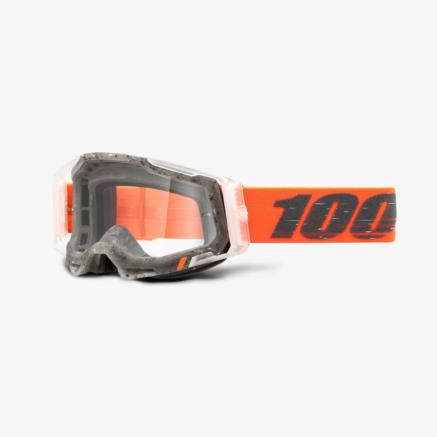 100% RACECRAFT 2 MX Goggles (Schrute Clear Lens)