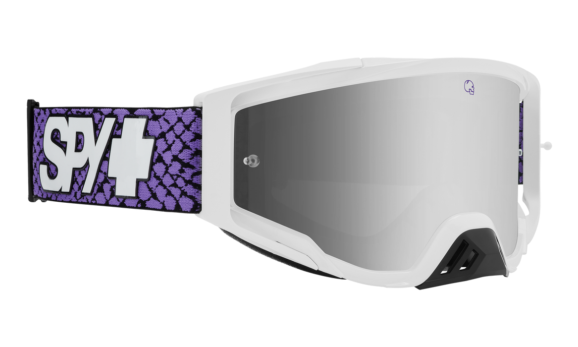 Spy Optic Foundation MX Goggles (Slayco VPR w/ HD Smoke Platinum Lens)