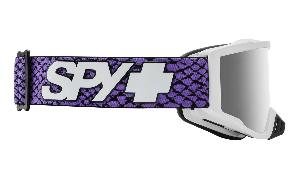 Spy Optic Foundation MX Goggles (Slayco VPR w/ HD Smoke Platinum Lens) side view