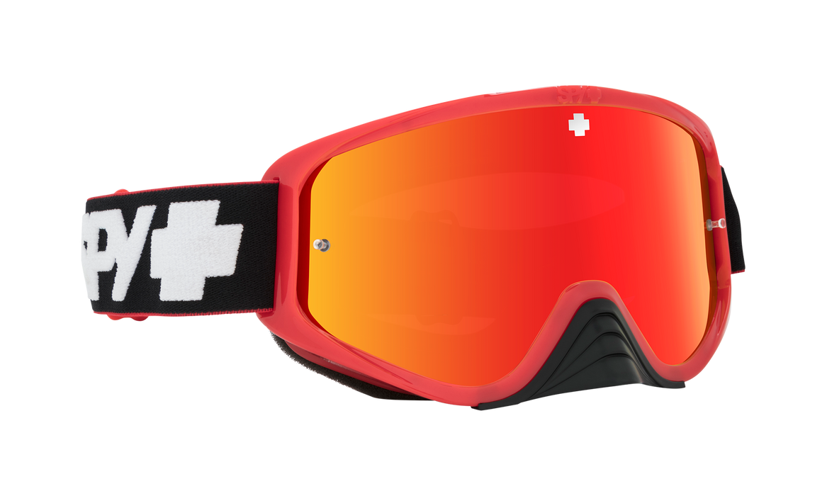 Spy Optic Woot Race Motocross Goggles in red