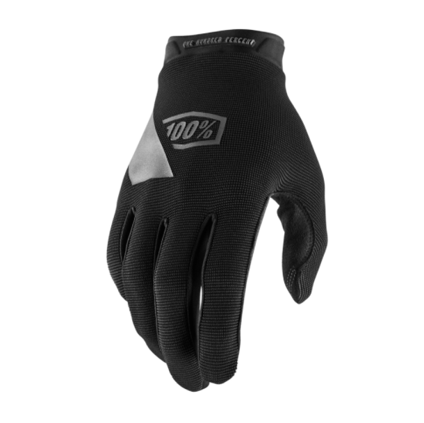 100% Ridecamp Youth MX Gloves (Black)