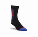 Rhythm Merino Wool Performance MTB Socks (Black/Red