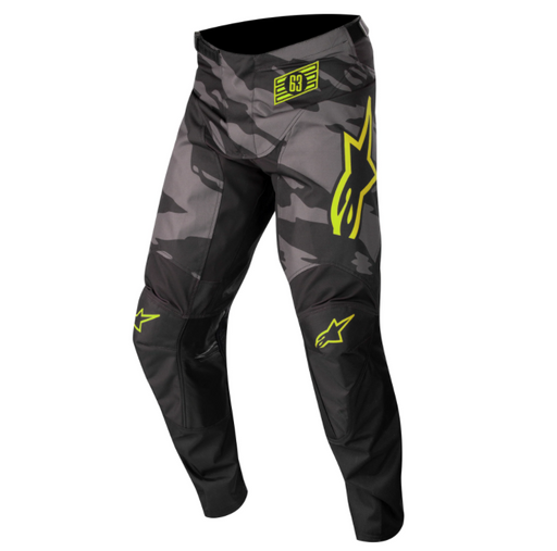 2022 MX Racer Tactical Motocross Pants by Alpinestars (Grey Camo) front