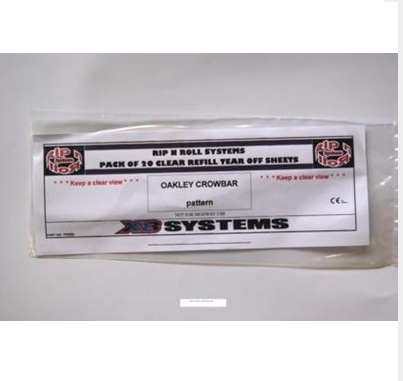 Motocross Tear Offs Total Vision Multi Use 20 by Rip n Roll