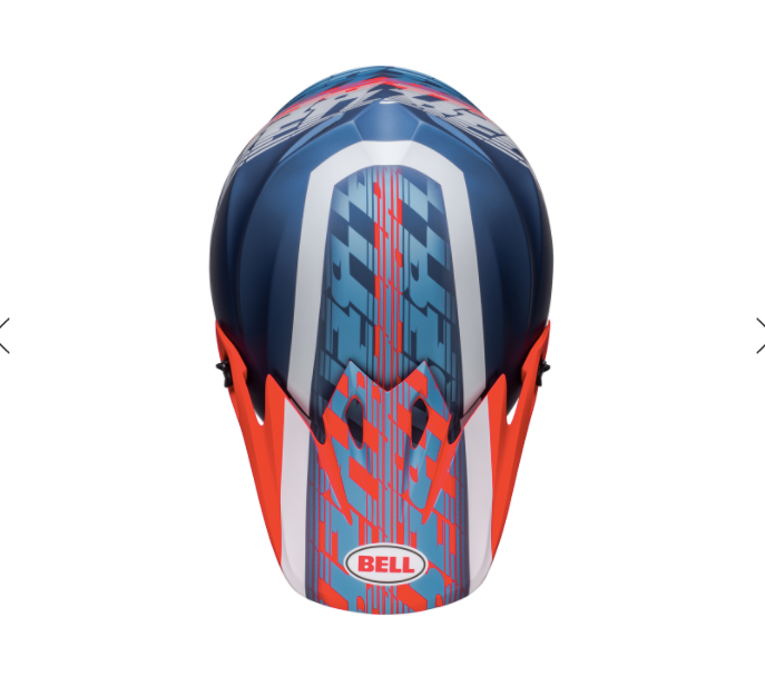 Bell Motocross 2022 MX-9 Mips Adult Helmet by Bell (Blue/Red)