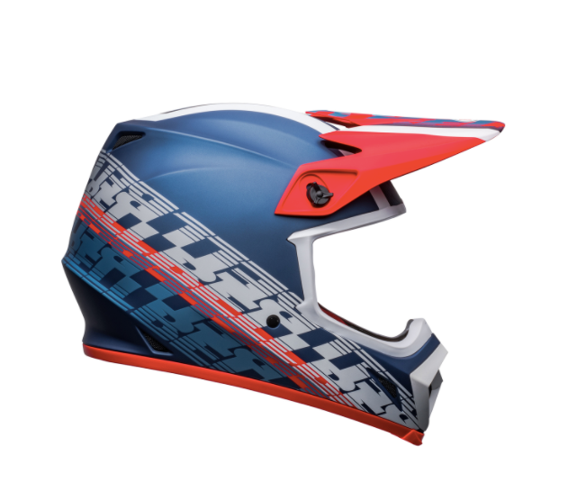 Bell Motocross 2022 MX-9 Mips Adult Helmet by Bell (Blue/Red)