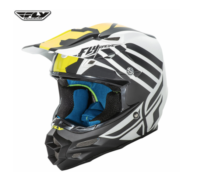 Motocross Fly F2 Carbon Zoom Adult Helmet by Fly Racing