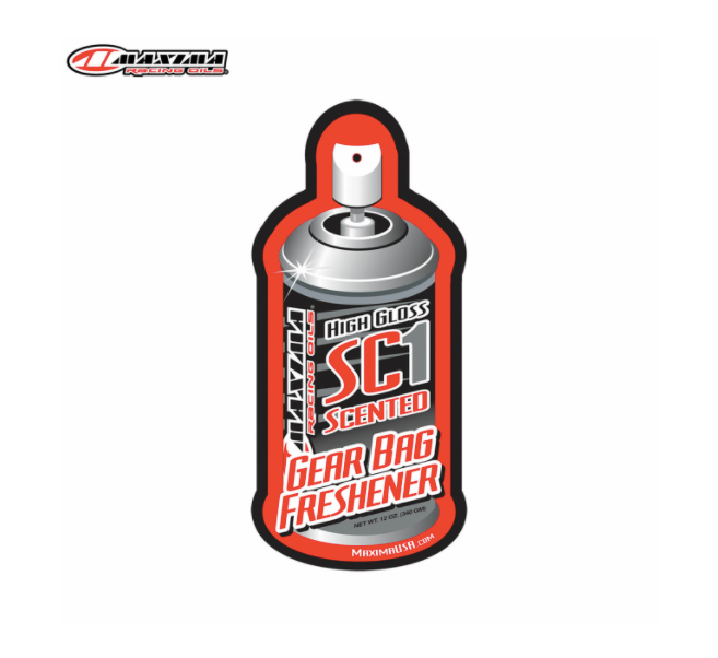 SC1 Scented Gear Bag Air Freshener by Maxima Racing Oils