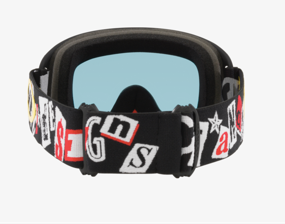 Motocross O Frame 2.0 Pro MX Goggles With Fire Iridium Lens by Oakley