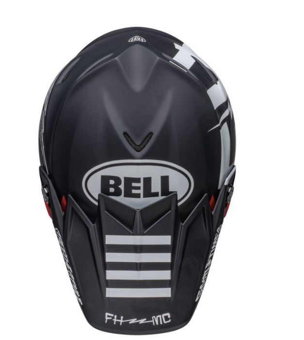 Moto-9S Flex Motocross Helmets by Bell (Fasthouse Tribe/Black/White)