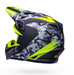 Moto-9 Mips Motocross Helmets by Bell (Venom Matte Black Camo/Hi-Viz Yellow)