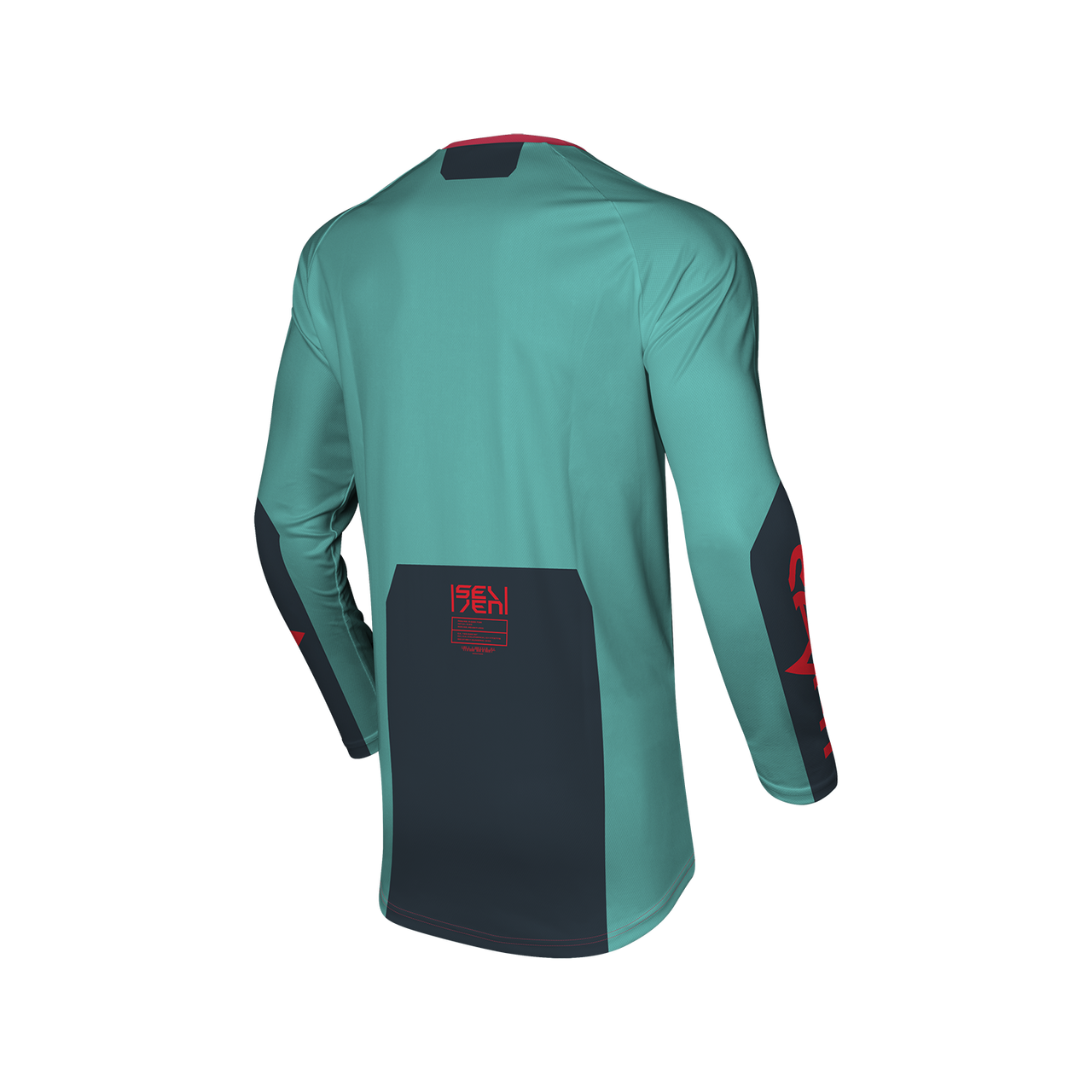 Seven Vox Phaser Motocross Jersey (Aruba Blue) back