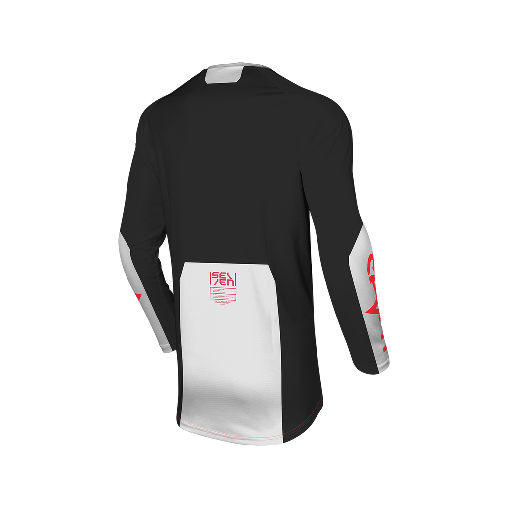 Seven MX 22.1 Vox Youth Phaser Motocross Jersey (Kids) black rear