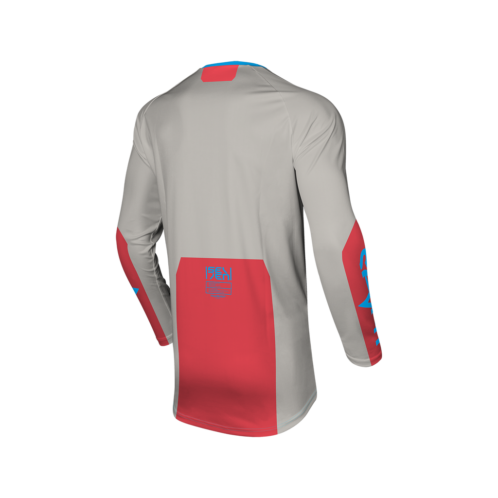 Seven Vox Phaser Motocross Jersey (Ivory) back