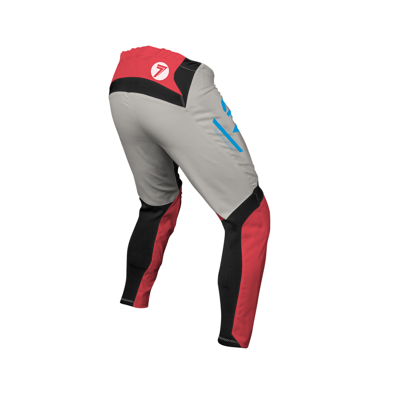 Seven Vox Phaser Motocross Pants (Ivory/Red) back