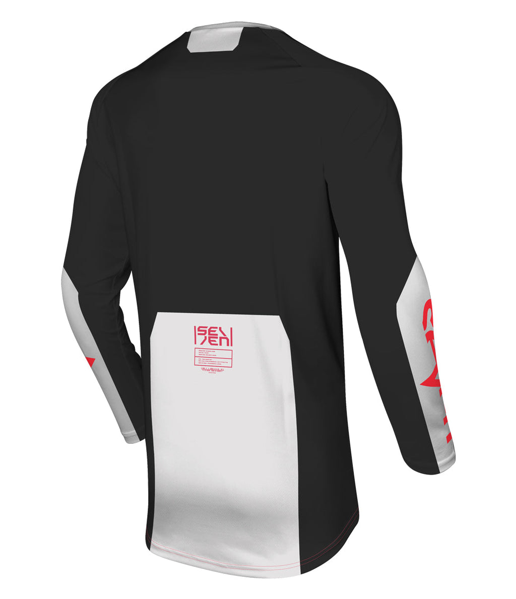 Seven Vox Phaser Motocross Jersey (Black)