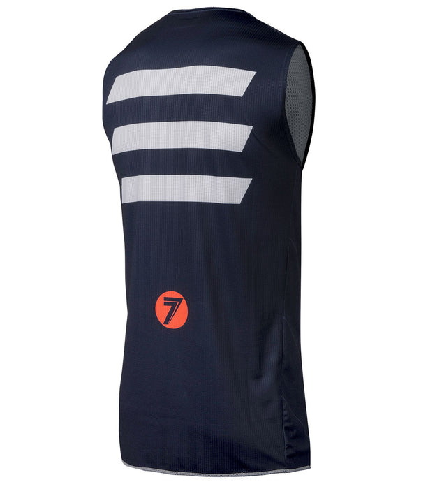 Seven MX Zero Victory Youth Combo Kit (Navy over jersey back)