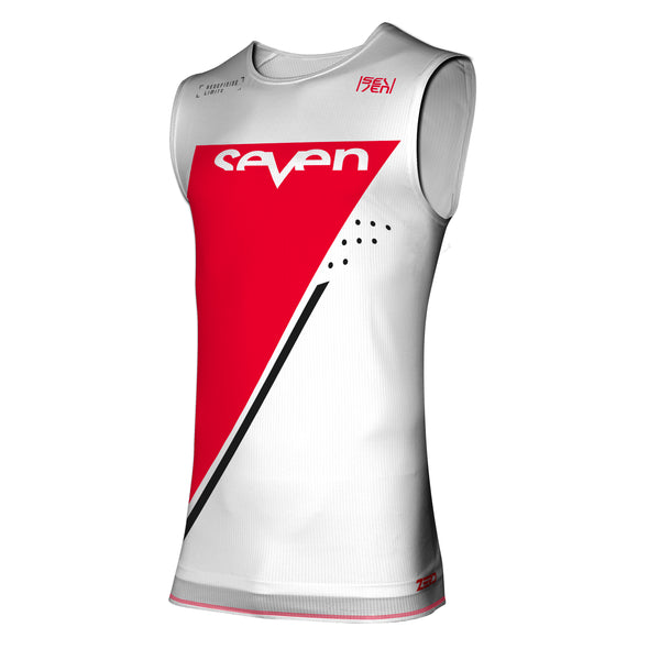Seven MX 23.1 Zero Echelon Motocross Over Jersey (Red/White) front