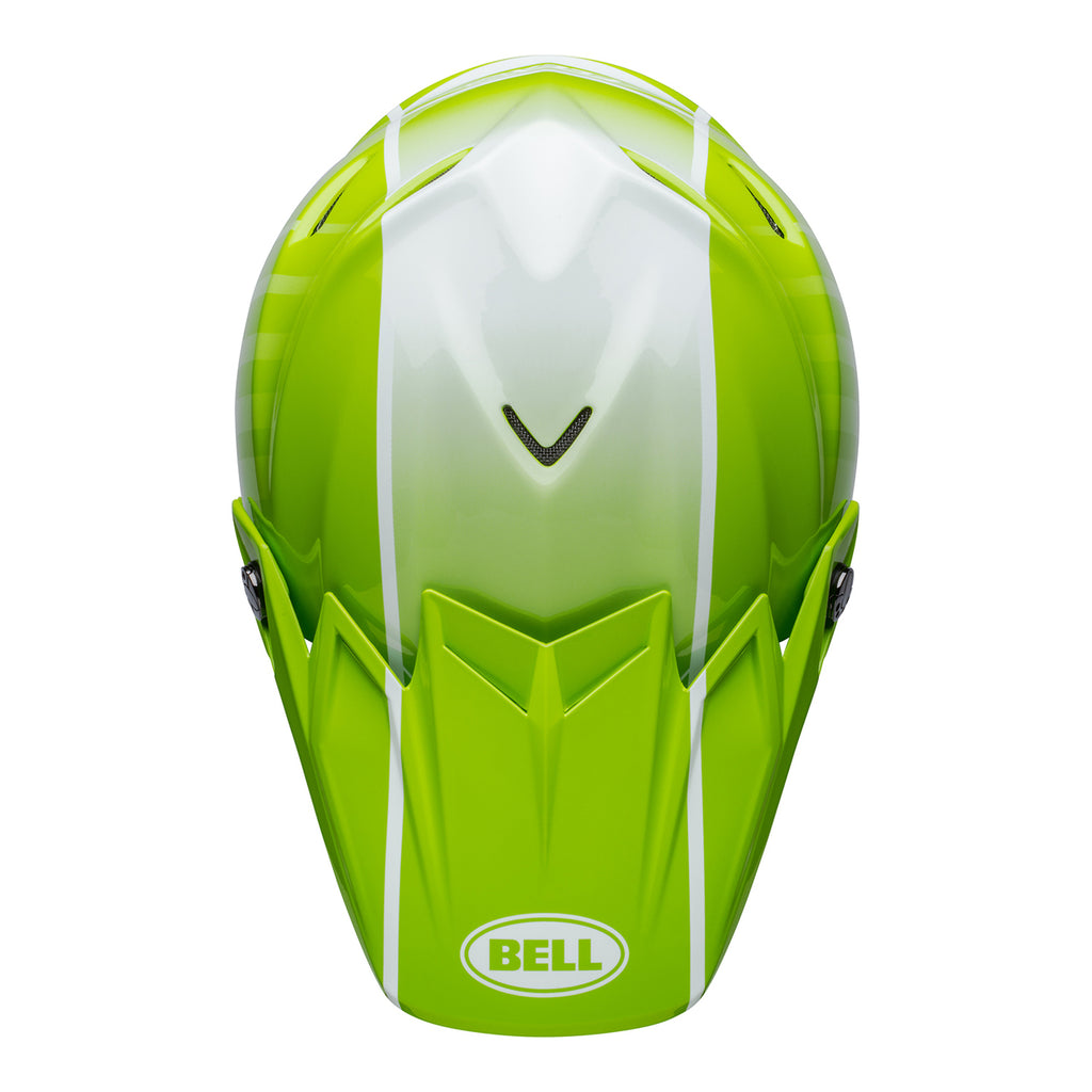 Bell Moto-9S FLEX Motocross Helmet Green & Black (Size: L, 58-59cm)