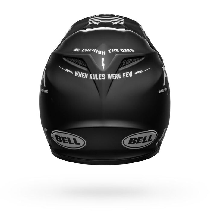 2023 Bell MX-9 Mips Fasthouse Motocross Helmet (Black) back