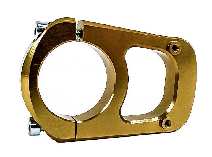 Speedometer Relocation Bracket for Sur-Ron or Segway (Gold)