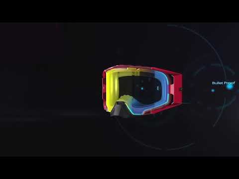 Leatta bulletproof MX goggles demonstration video