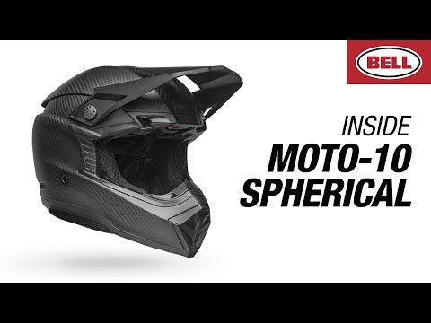 video: 2023 Bell Moto-10 Fasthouse Spherical Motocross Helmet (Black, Size:M)