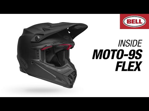 video: Bell Moto-9S Flex Motocross Helmet (Tagger Tropical Fever, Size:L)