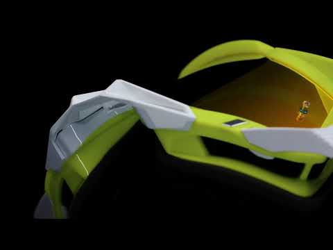 video: 100% RACECRAFT 2 MX Goggles (Orange Mirror Silver Flash Lens)