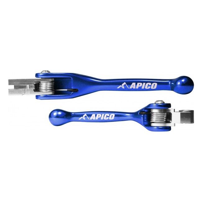 Apico Flexi Lever Pair (Blue) KTM/HQV/GAS/TC 65/85 14-21