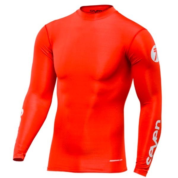 Seven MX Zero Compression Motocross Jersey Red