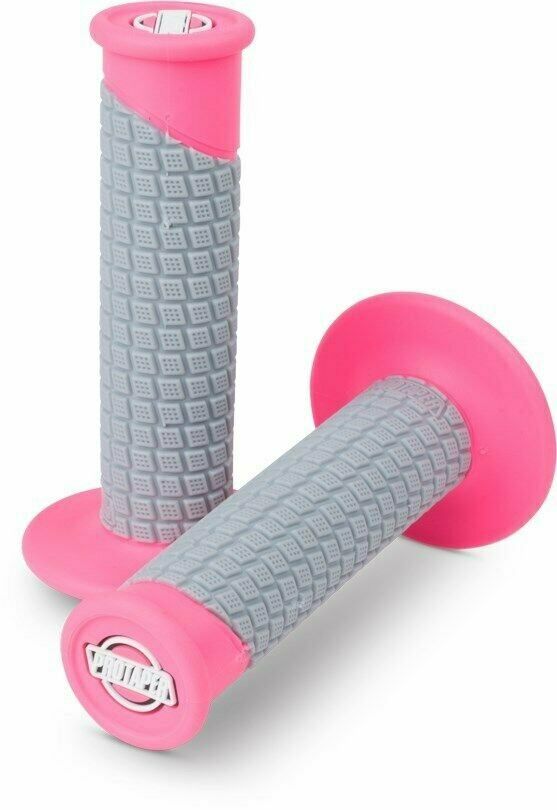Motocross Handlebar Grip Clamps by Pro Taper (On Pillow Top) (Pink)