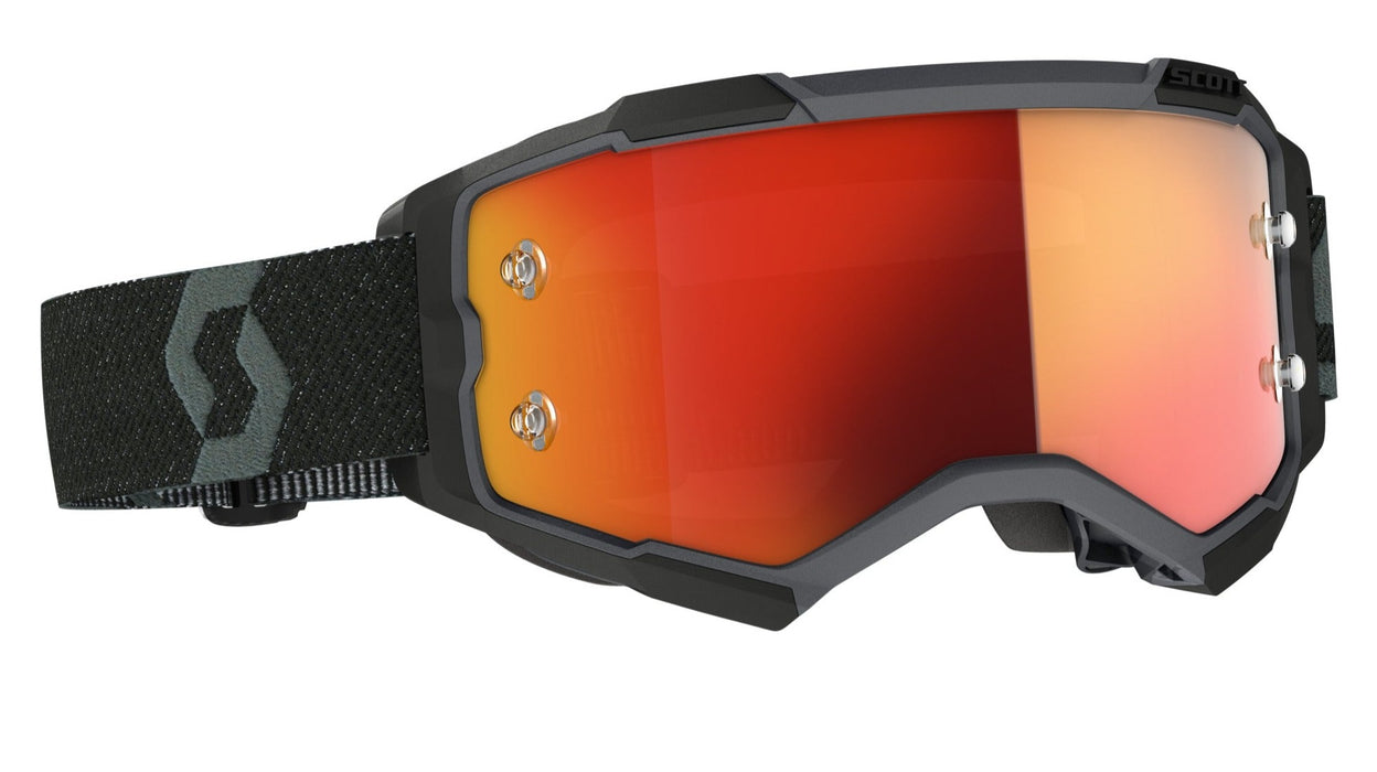 Scott Fury Motocross Goggles - Black/Orange