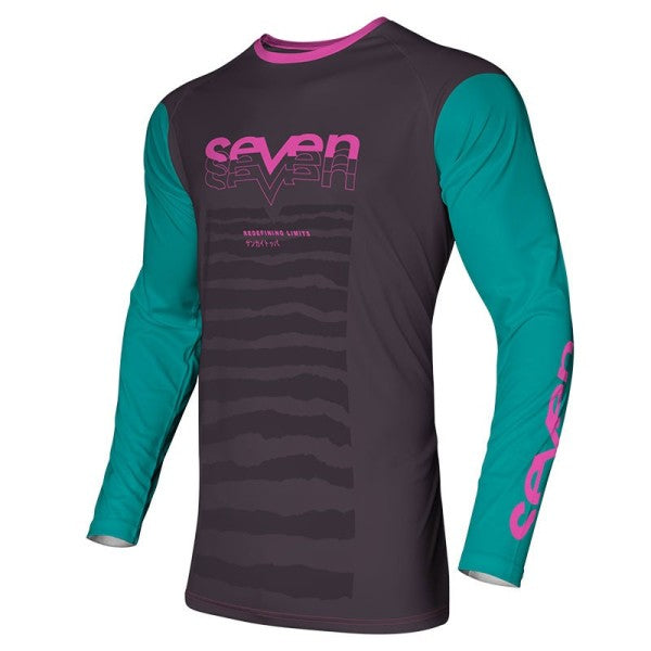Seven MX 23.1 Vox Surge Motocross Jersey Blue/Pink