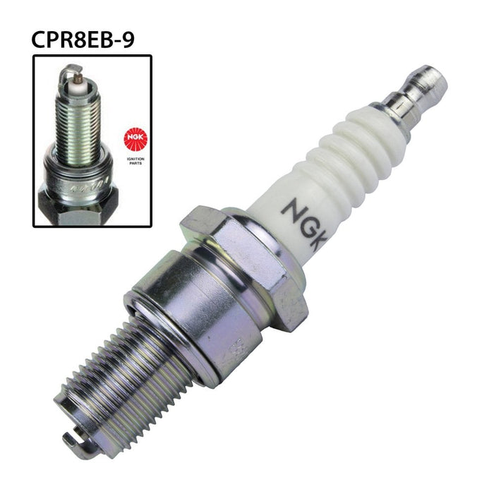 Spark Plugs (CPR8EB-9 - Stock No. 6607)